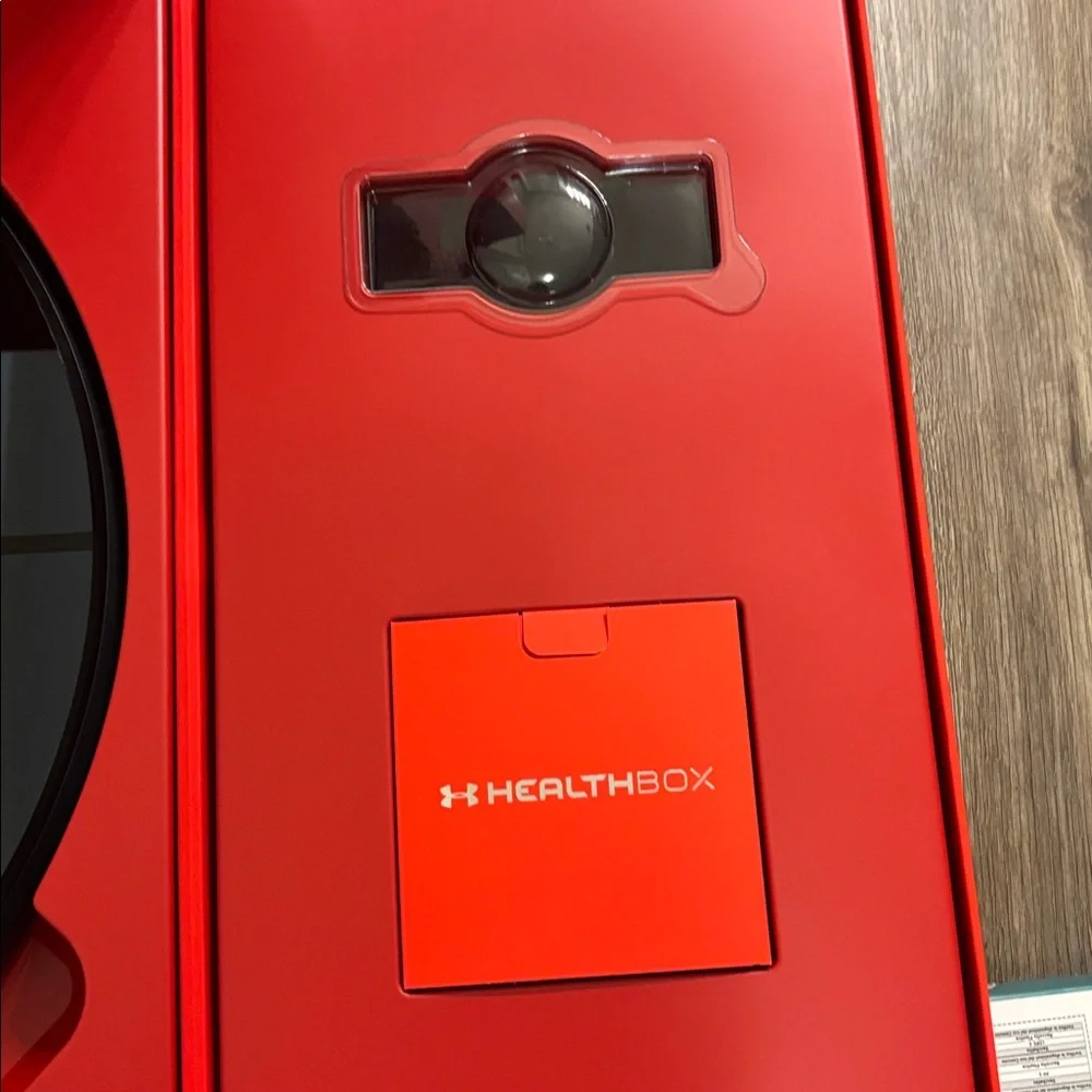 NIB Under Armour HealthBox in Bold Red